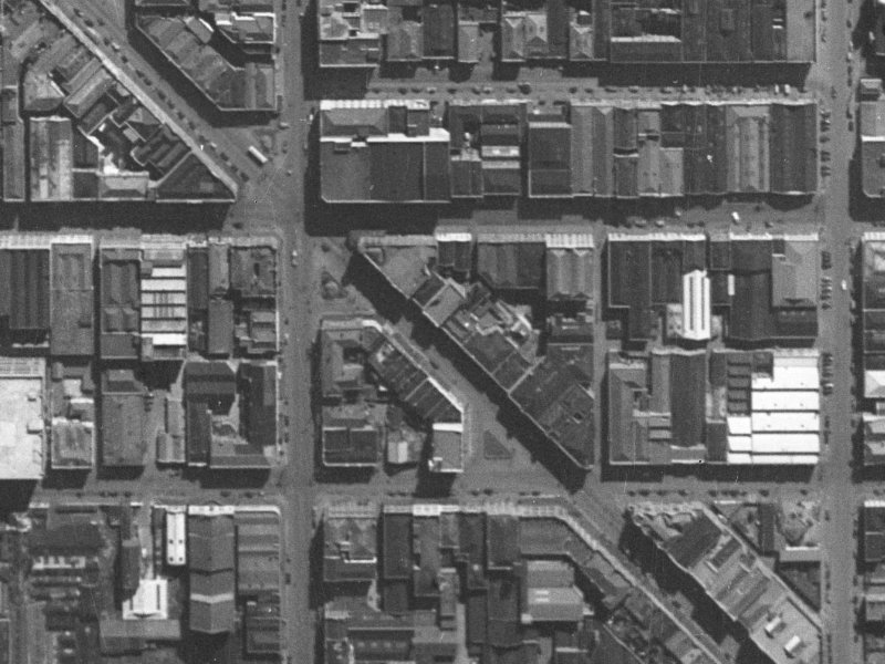 170 High Street from the air, 1940-1944