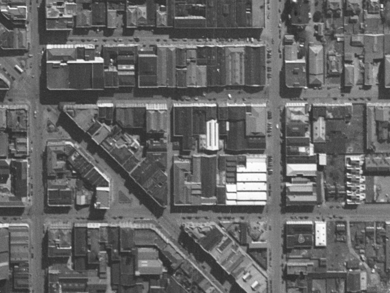 7 Ash Street from the air, 1940-1944