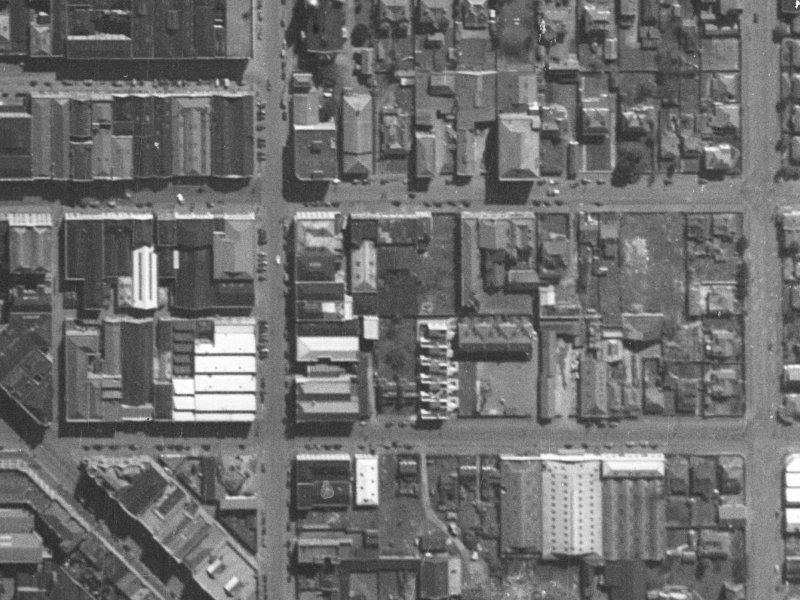 170 Lichfield Street from the air, 1940-1944