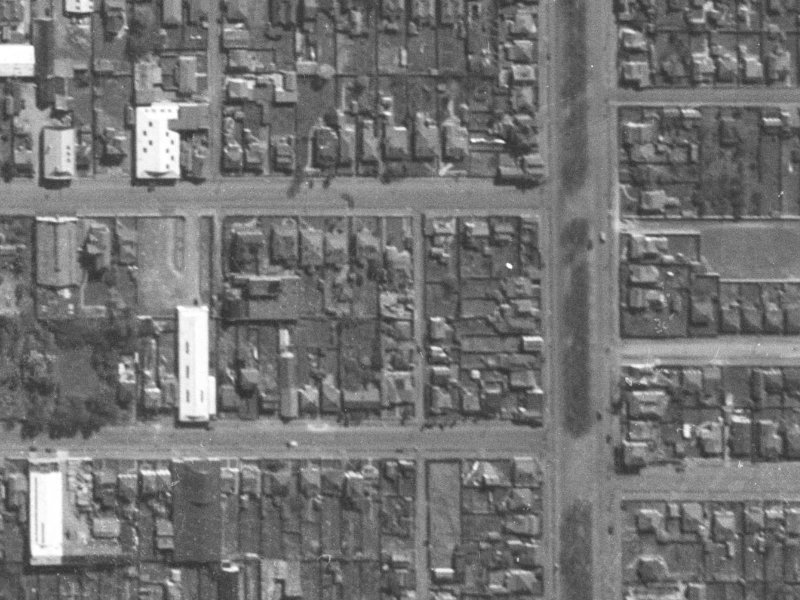 31 Duke Street from the air, 1940-1944