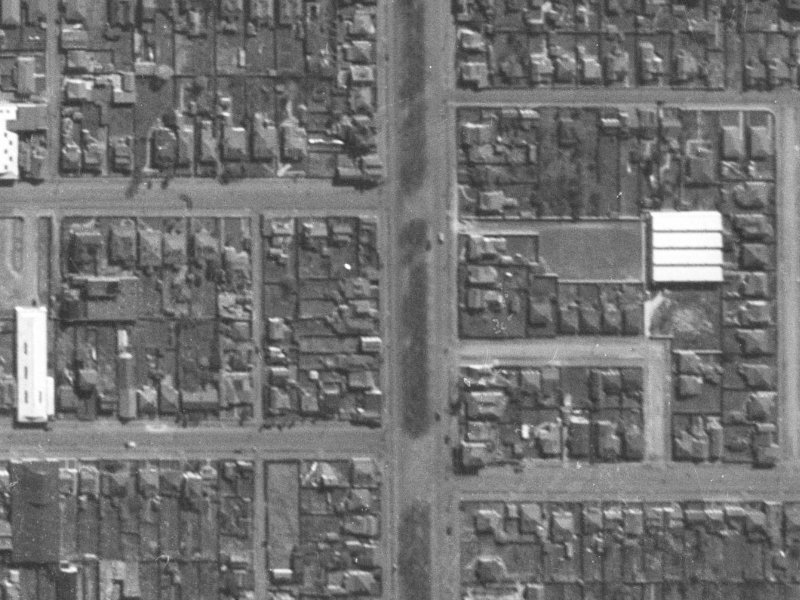 81–105 Fitzgerald Avenue from the air, 1940-1944