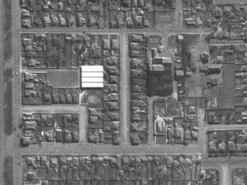 Clothier Street from the air, 1940-1944