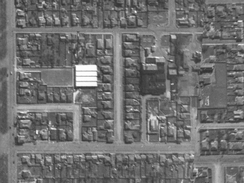 13 Clothier Street from the air, 1940-1944
