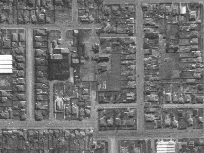 11 Stanmore Road from the air, 1940-1944