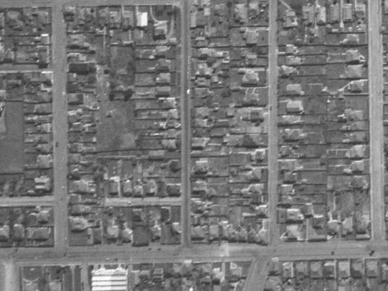 16 Stanmore Road from the air, 1940-1944