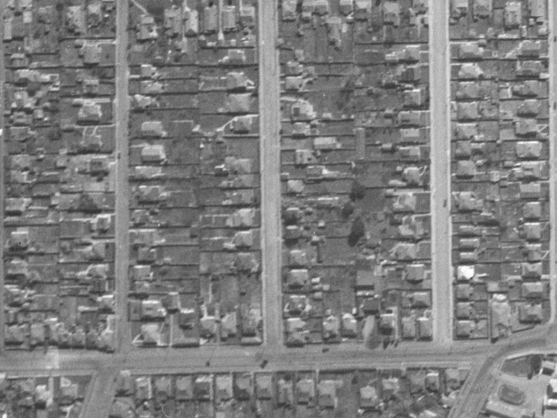 98 Nursery Road from the air, 1940-1944