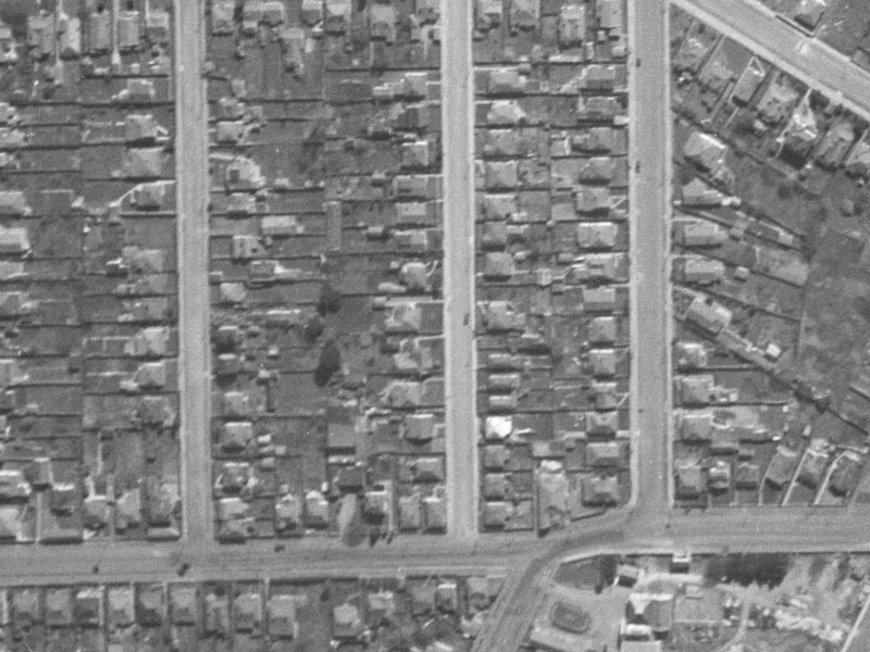 11A Suffolk Street from the air, 1940-1944