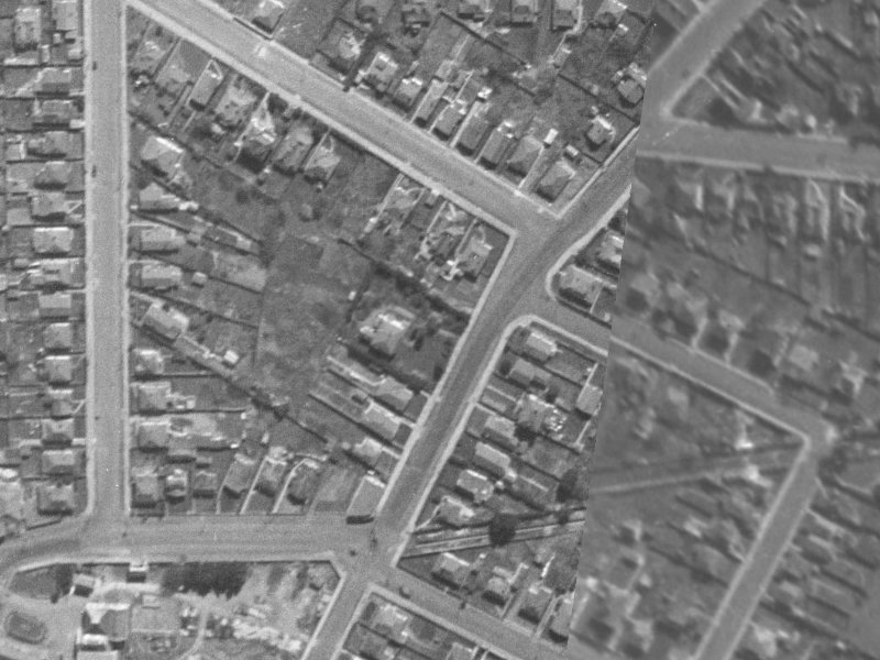 141A Olliviers Road from the air, 1940-1944