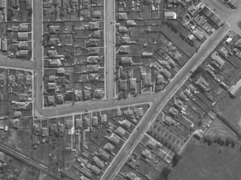2 Havelock Street from the air, 1940-1944