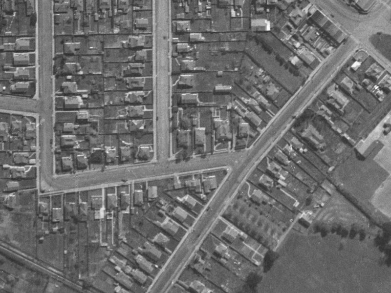 25 Marlborough Street from the air, 1940-1944