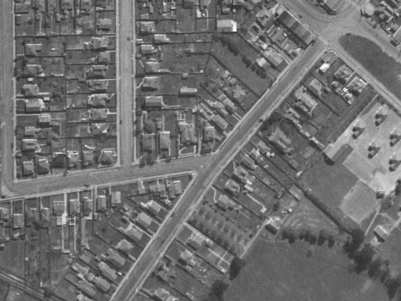 195 Aldwins Road from the air, 1940-1944