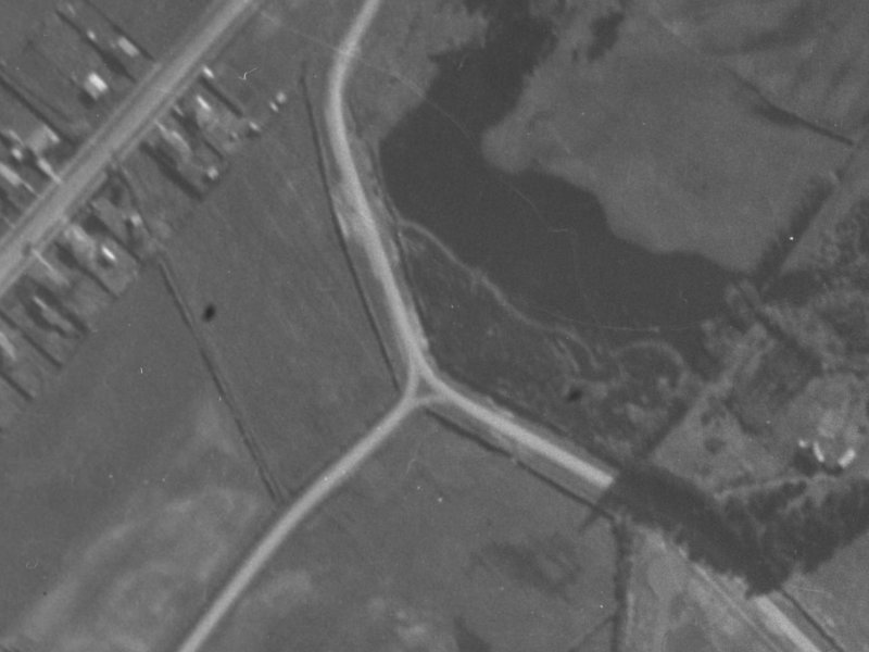 54 McGregors Road from the air, 1940-1944