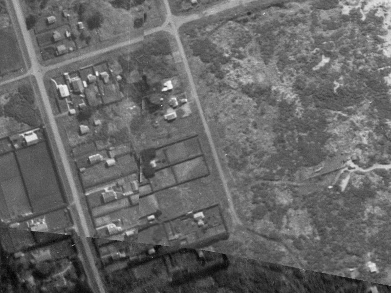 370 Pine Avenue from the air, 1940-1944
