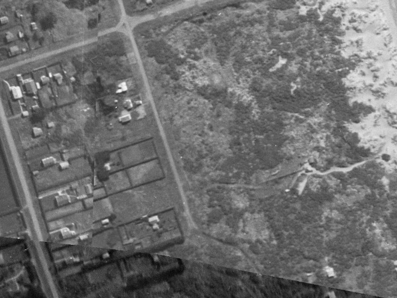377 Pine Avenue from the air, 1940-1944