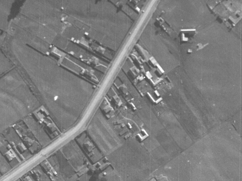 83 Middlepark Road from the air, 1940-1944