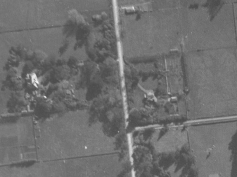 40 Hansons Lane from the air, 1940-1944
