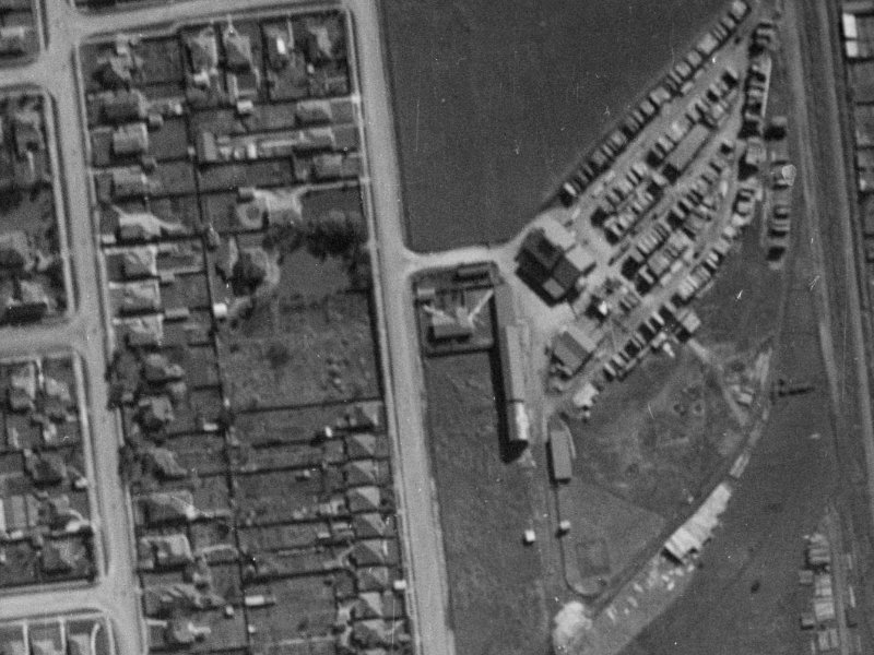 44 Mandeville Street from the air, 1940-1944