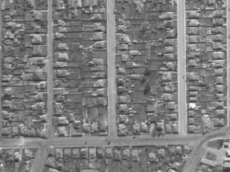 95C Nursery Road from the air, 1940-1944