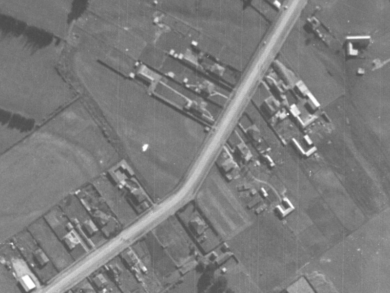 102 Middlepark Road from the air, 1940-1944