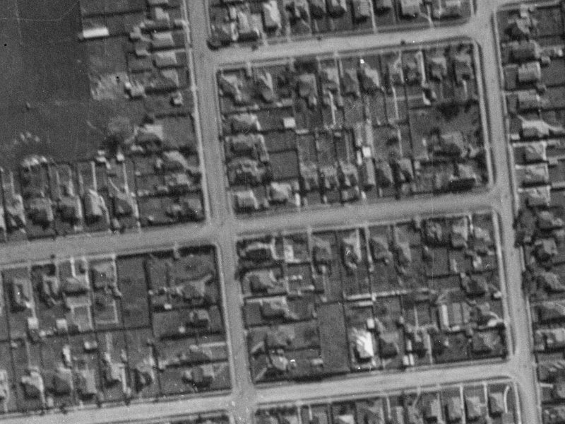 16 Elizabeth Street from the air, 1940-1944