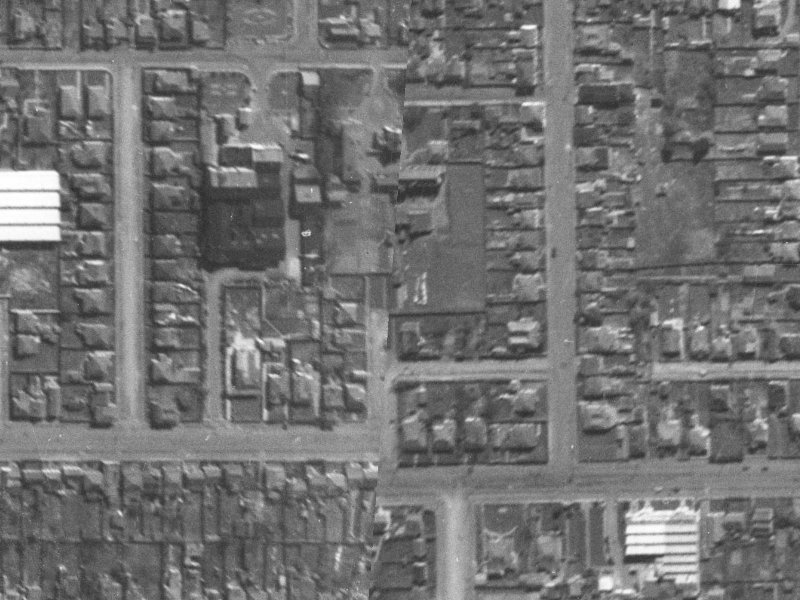 Dearsley Street from the air, 1940-1944