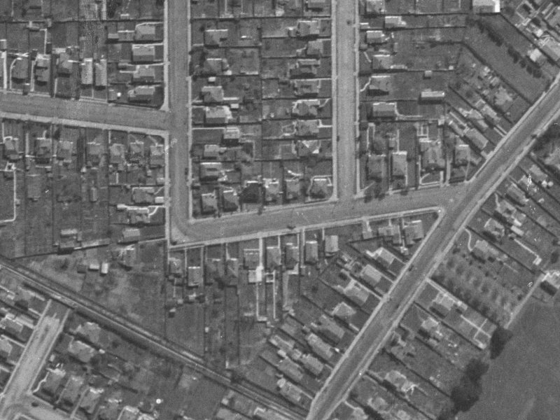 16 Marlborough Street from the air, 1940-1944