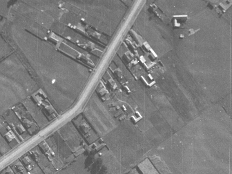 85 Middlepark Road from the air, 1940-1944