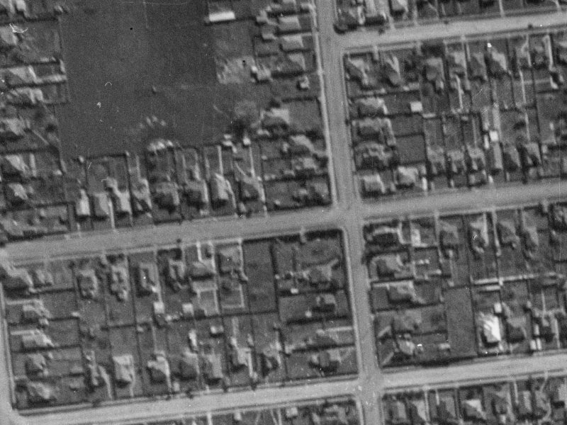 30A Elizabeth Street from the air, 1940-1944