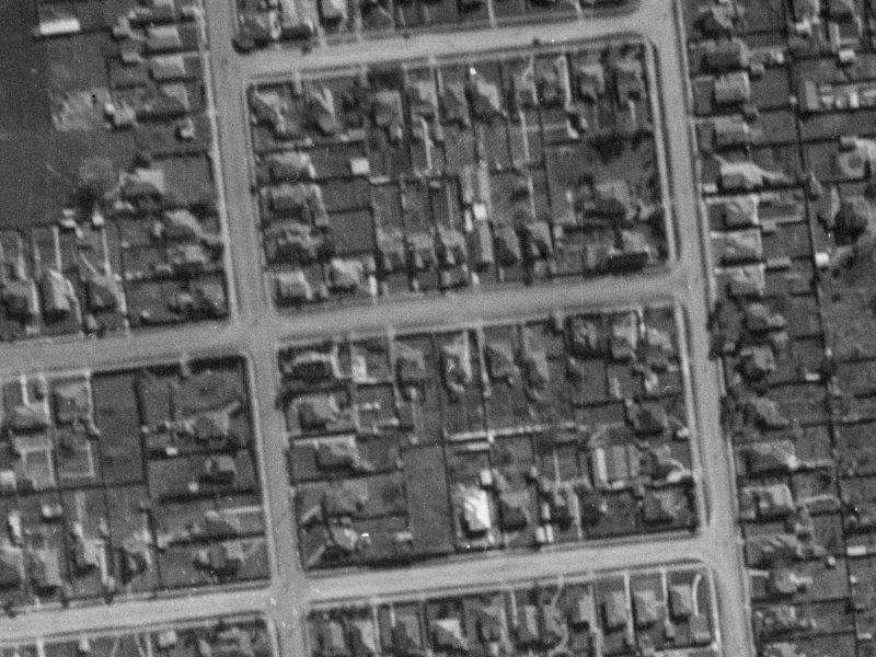 14A Elizabeth Street from the air, 1940-1944