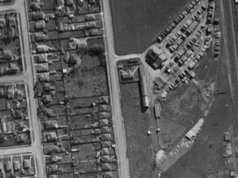 4E Mandeville Street from the air, 1940-1944