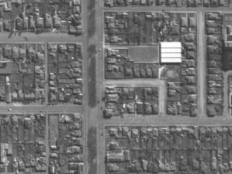 Fitzgerald Avenue from the air, 1940-1944