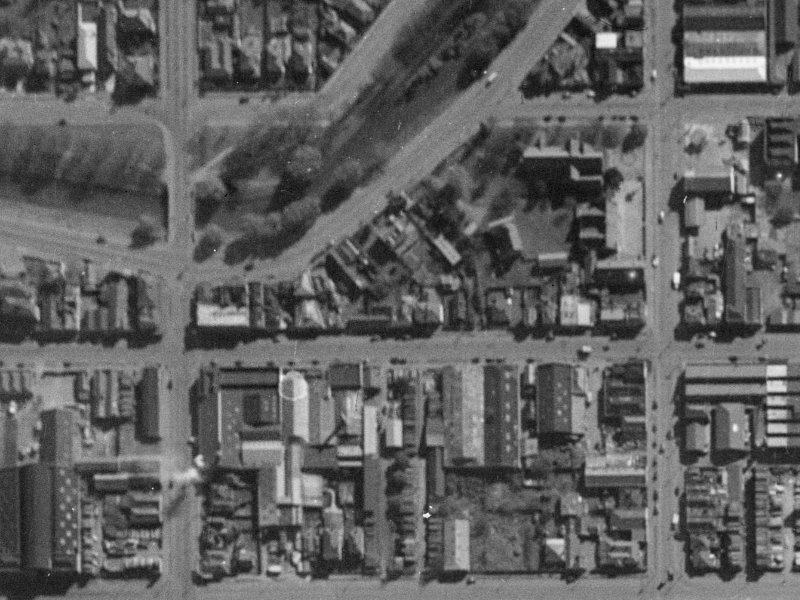 87 Tuam Street from the air, 1940-1944