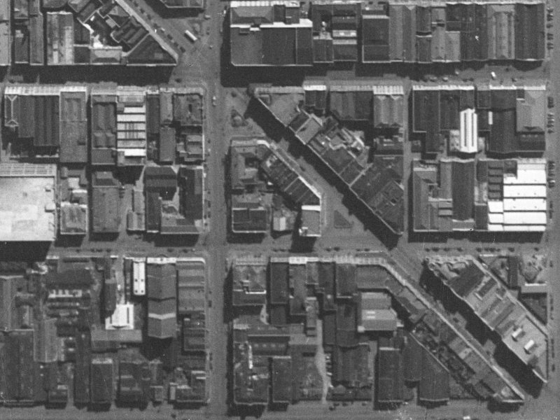 189 High Street from the air, 1940-1944