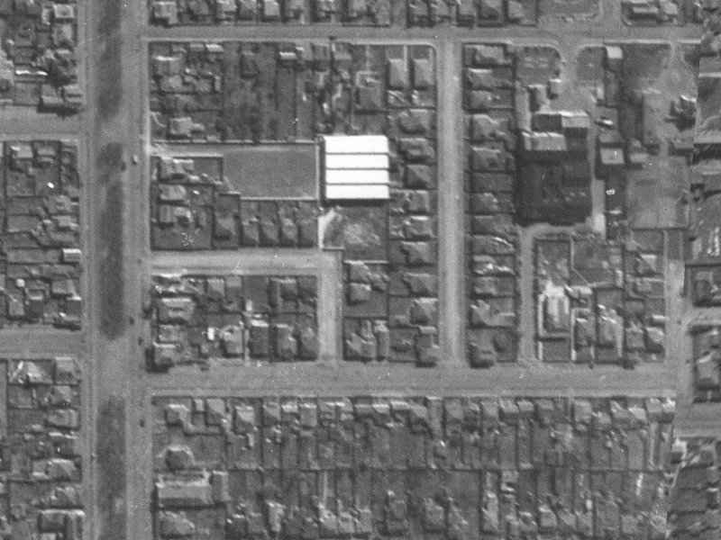 23 Livingstone Street from the air, 1940-1944