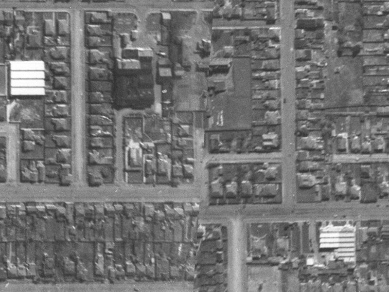 403 Tuam Street from the air, 1940-1944