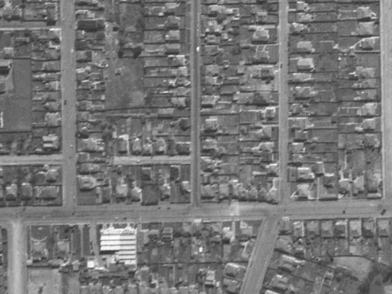 8 Stanmore Road from the air, 1940-1944