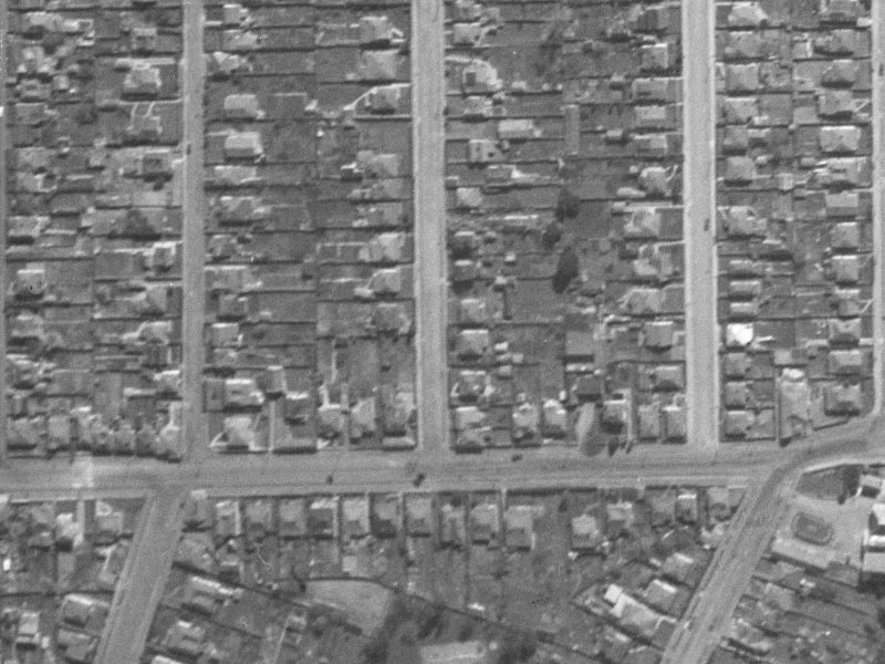 91 Nursery Road from the air, 1940-1944