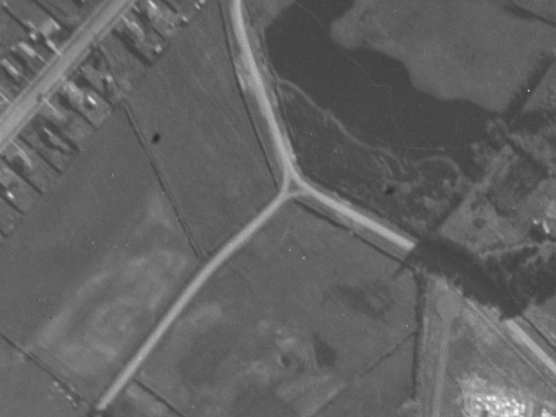48 McGregors Road from the air, 1940-1944