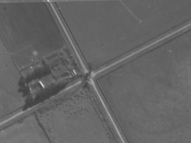 154 Newtons Road from the air, 1940-1944