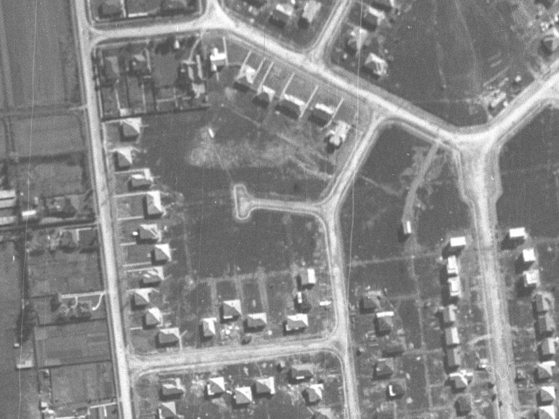 1 Kea Street from the air, 1940-1944