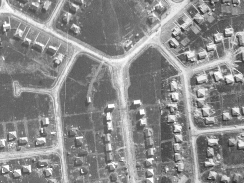42 Tika Street from the air, 1940-1944