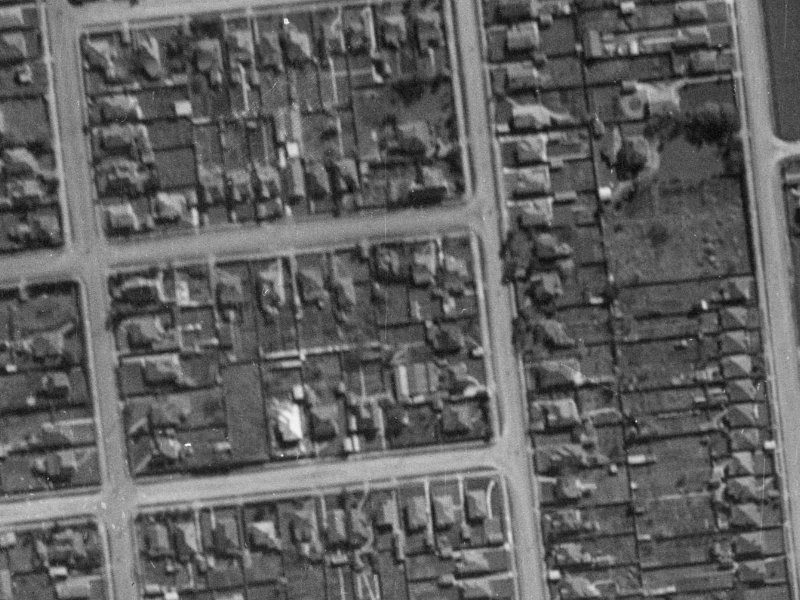 5B Elizabeth Street from the air, 1940-1944