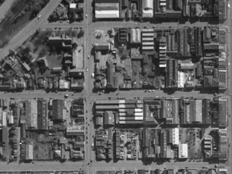 111 Tuam Street from the air, 1940-1944