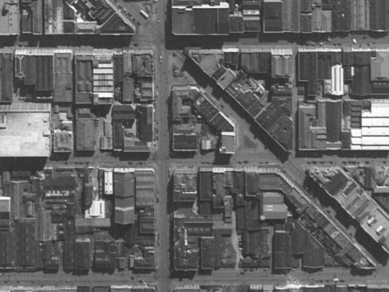 201 Tuam Street from the air, 1940-1944