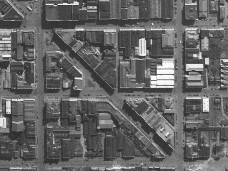 213b Tuam Street from the air, 1940-1944
