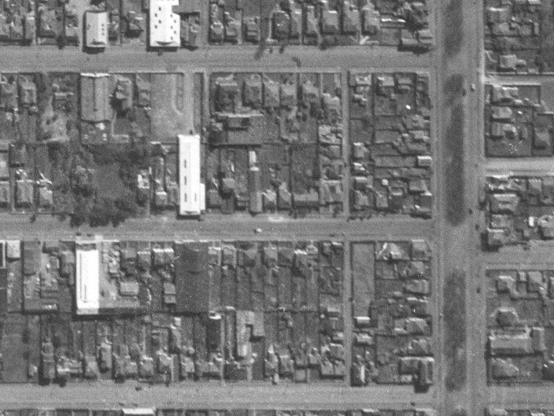 333 Tuam Street from the air, 1940-1944