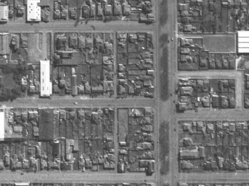 341 Tuam Street from the air, 1940-1944