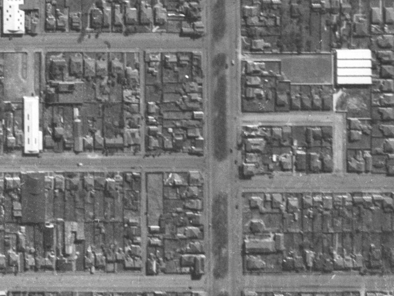 343 Tuam Street from the air, 1940-1944