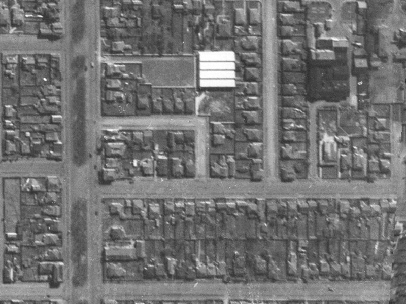 25 Livingstone Street from the air, 1940-1944