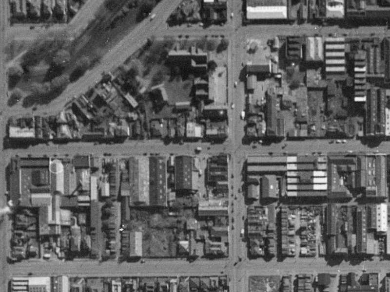 99 Tuam Street from the air, 1940-1944